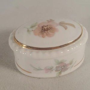 Vintage Royal Staffordshire Fine Bone China Trinket Box